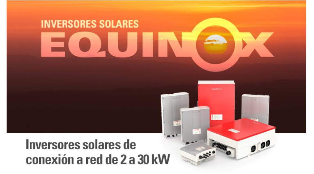 En este momento estás viendo Inversores solares de conexión a red de 2 a 30 kW