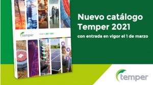 Lee más sobre el artículo Catálogo Temper 2021