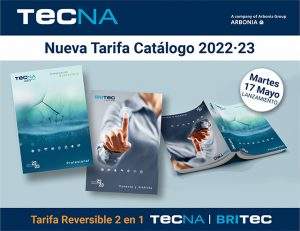 Lee más sobre el artículo Nueva tarifa catálogo TECNA